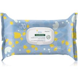 Klorane Bébé Calendula Gentle Cleansing Wipes for Children from Birth 70 pc