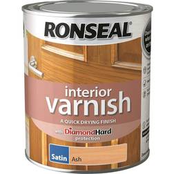 Ronseal 36830 Interior Varnish Quick Dry 0.75L