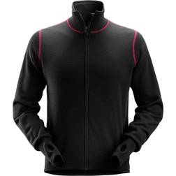 Snickers Workwear ProtecWork Wollfrottee Arbeitsjacke - Schwarz