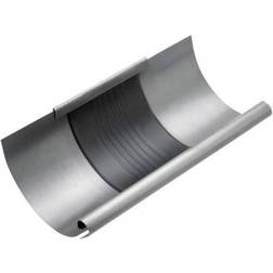 VMZinc Naturfarvet VMZINC ekspansionsstykke tagrende nr. 12, halvrund