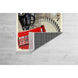 LOTO LIVING Barnmatta Belkin 80x120 cm - Flerfärgad 31.5x47.2"
