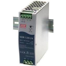 Mean Well Strømforsyning, 24v, 5a, 120w