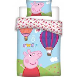 Peppa Pig Greta Pig Bedding, Peppa Pig & Balloon, Pillow Case 100x140cm