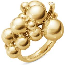 Georg Jensen Moonlight Grapes Ring - Gold/Diamond