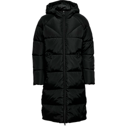 Only Onlamanda Long Puffer Coat - Black - Female