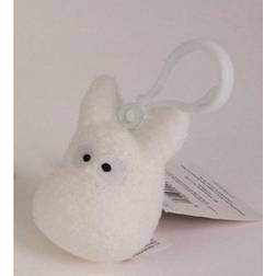 My Neighbor Totoro Plush Backpack Clip Totoro white 6 cm