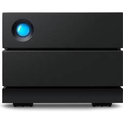 LaCie 2big RAID 36TB USB-C External Hard Drive Black