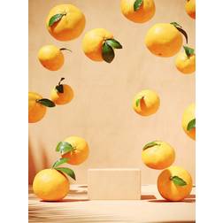 Venture Home Poster - Lemons - Beige Plakat