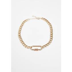 Urban Classics Unisex halsband fast halsband, färg guld, en