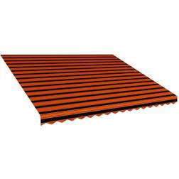 vidaXL Toldo De Lona Naranja Y Marrón 450x300 cm