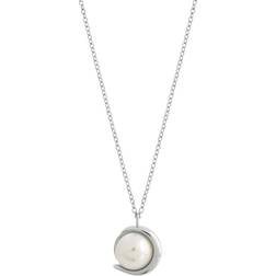 Edblad Parisian Necklace - Silver/Pearl