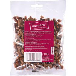 Chewies 8x200g Små Tyggeben semi-moist Laksetyggeben hundegodbidder