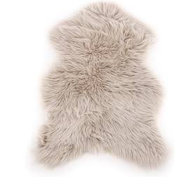 Venture Home Fåreskind Katy Hvid, Beige cm