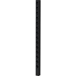Jabo Staketstolpe Öckerö 1480mm svart 70x70 Hörn