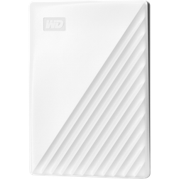 WD 1TB My Passport, White WDBYVG0010BWT-WESN White