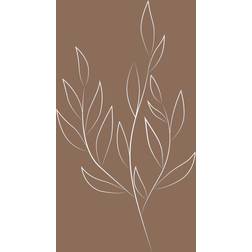 Venture Home Poster Drawed leaf Poster