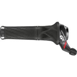 Sram Commande De Vitesses Grip Shift Gx 2V Rouge (Avec Poignée)