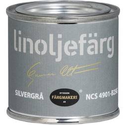 Ottosson LINOLJEFÄRG SILVERGRÅ 0,1L Grå, Silver