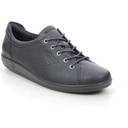 ecco Soft 2.0 Sneakers I Læder Til Damer - Marineblå