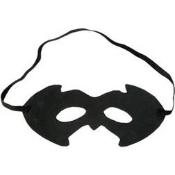 Adult Superhero Black Bat Eye Mask Superhero Accessories