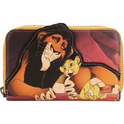 Loungefly Lion King Scar Villains Scene Zip Around Wallet