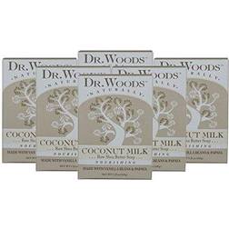 Dr. Woods 100 Natural Bar Soap with Fair Trade Organic Shea Butter Coconut Milk