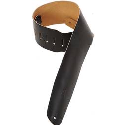 Levy's Leathers Läderbas Gitarrrem 8,9 cm Svart
