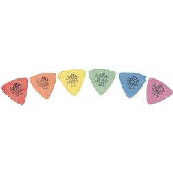 Dunlop 431P050 Tortex Triangle Guitar Picks .50mm Red (6-pack)