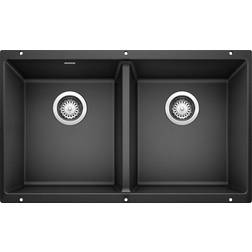 Blanco Precis 516322 Undermount Equal Double Sink Bowl