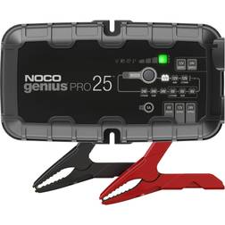 Noco Genius PRO25 Batterioplader til 6V, 12V og 24V 25000mA (Wet, Gel, MF, CA, EFB, AGM, & Lithium-Ion)