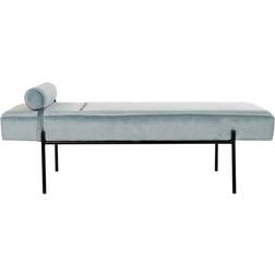 Dkd Home Decor Chaise Longue Poliéster Azul Cielo 140 x 59 x 42 cm Sofá 140cm