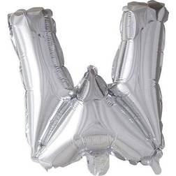 Fiesta Letter Balloons W 100cm Silver