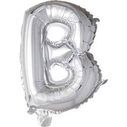 Fiesta Letter Balloons 100cm Silver