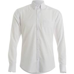 Kustom Kit Men's Long Sleeve Oxford Twill Shirt