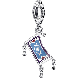 Pandora Disney Aladdin Magic Carpet Dangle Charm - Silver/Multicolour