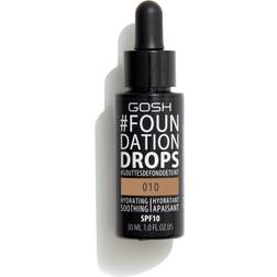 Gosh Copenhagen Foundation Drops SPF10 #010 Tan