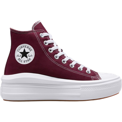 Converse Chuck Taylor All Star Move Platform - Dark Beetroot/White