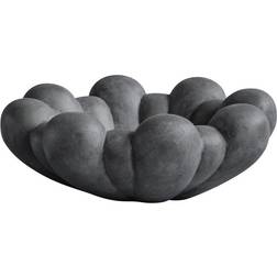 101 Copenhagen Bloom Tray Big Scuro Grigio Vassoio da portata 44cm