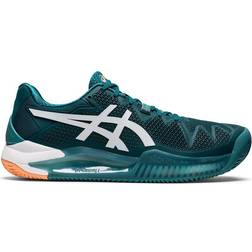 Asics Gel-Resolution 8 Clay M - Velvet Pine/White