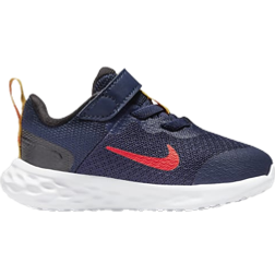 Nike Nike Revolution 6 TDV - Midnight Navy/Black/Yellow Ochre/Bright Crimson