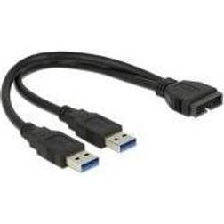 DeLock USB A-USB A 3.2 GEN Adapter