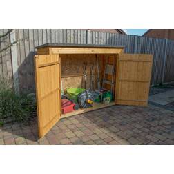 Forest Garden Outdoor Store 1450 1950 870mm Treated Brown (Building Area )