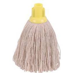 2Work Twine Rough Socket Mop 12oz Yellow Pack