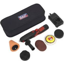 Sealey Cordless Mini Sander Polisher Kit Ø75mm 12V Lithium-ion