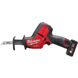 Milwaukee M12CHZ-602X M12 FUEL Compact Hackzall (2 x 6.0Ah Batts)