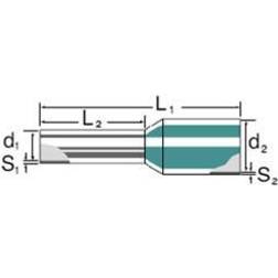 Weidmüller Tylle/isoleret H 16/24t 902117 P100