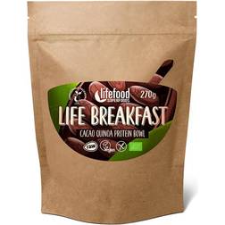 Lifefood Breakfast Kakao/Quinoa Økologisk Protein Morgenmadsblanding RAW