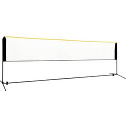 vidaXL Badmintonnetz Verstellbar 500 x 103 x 94-158 cm