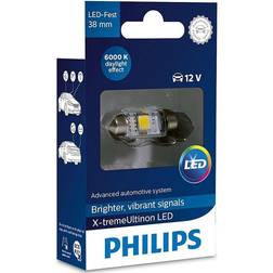 Philips 38mm x-treme ultinon led pinol 6000k 12v