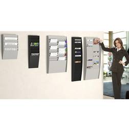 Paperflow Fast Paper 6 Compartment Document Control Panel A4 Black FV1601